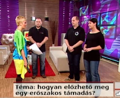 Újabb önvédelmi tanácsokat adtunk a TV2 Mokka című műsorában