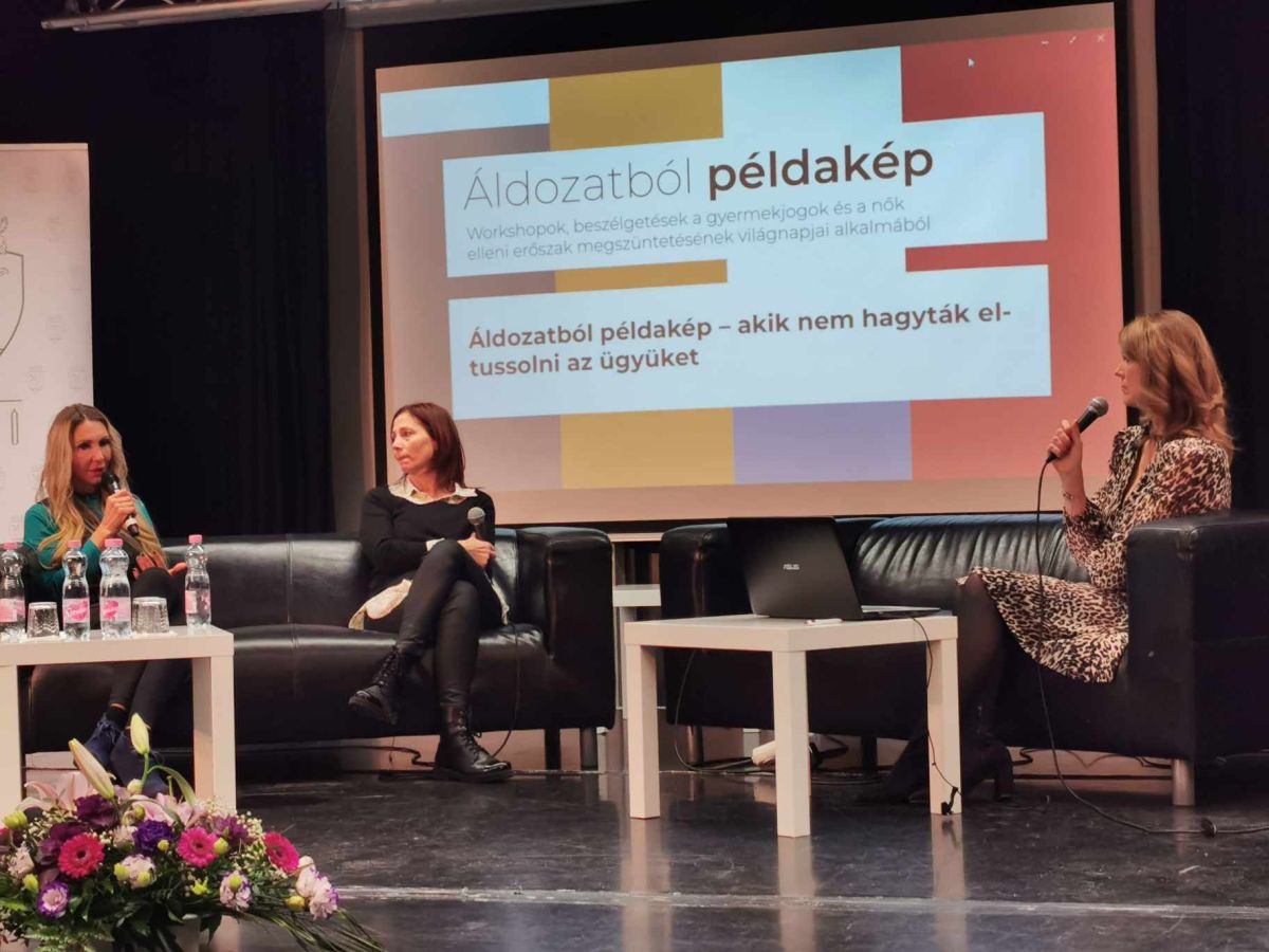 Áldozatból példakép - Zuglóban tartott önvédelmi workshopot Kovács Ildikó
